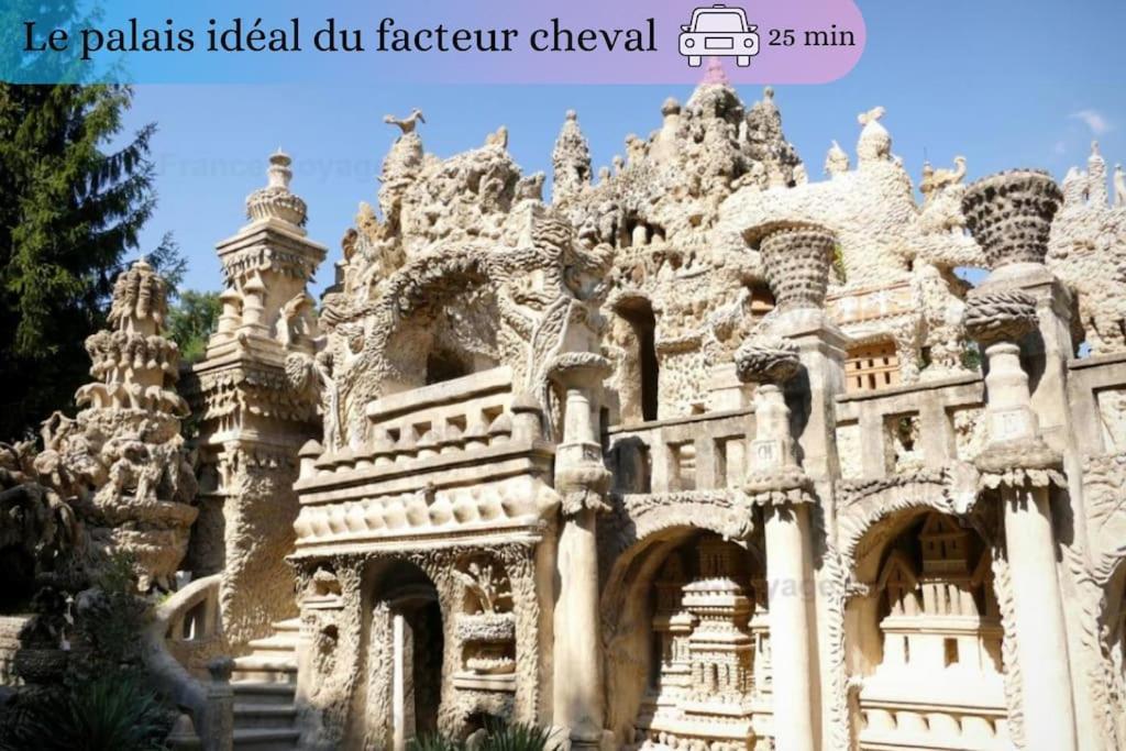 Chambre & Sdb Privee Avec Piscine En Bord De Via Rhona Sarras المظهر الخارجي الصورة